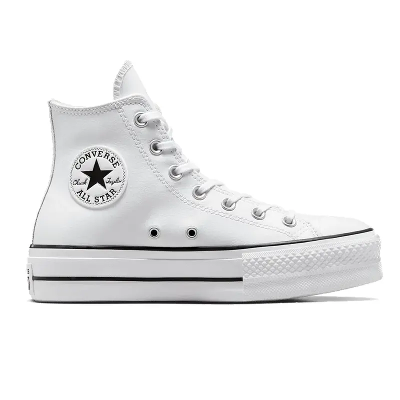 Converse All Star Hi Platform Leather Donna
