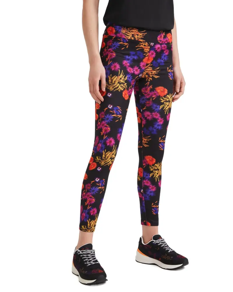 Desigual Leggings Donna Desigual 22SWKK09 black  Nero