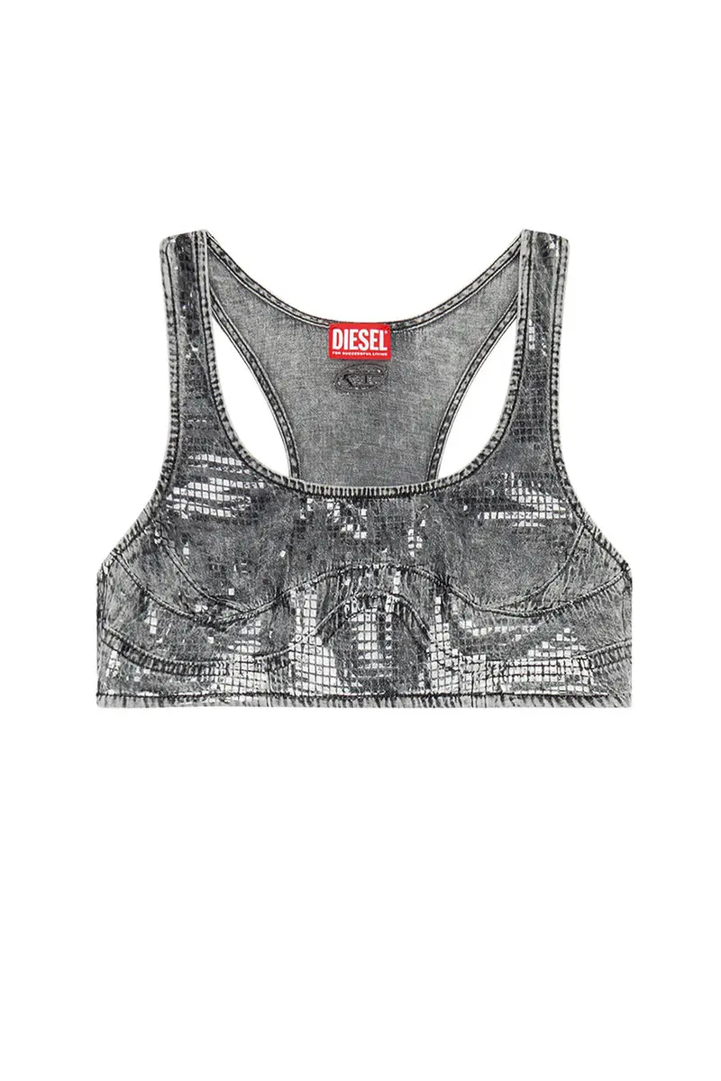 Diesel Top Donna Diesel v_31482 grey  grey