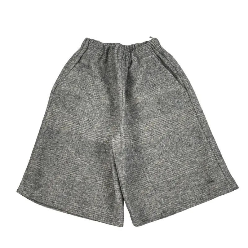 Dou Dou Short tinta unita con Elastico In Vita Grigio per Bambina