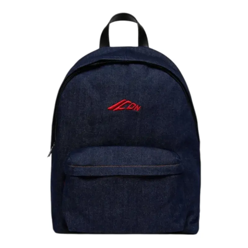 Dsquared2 Zaino Bicolore con Logo Blu per Bambino