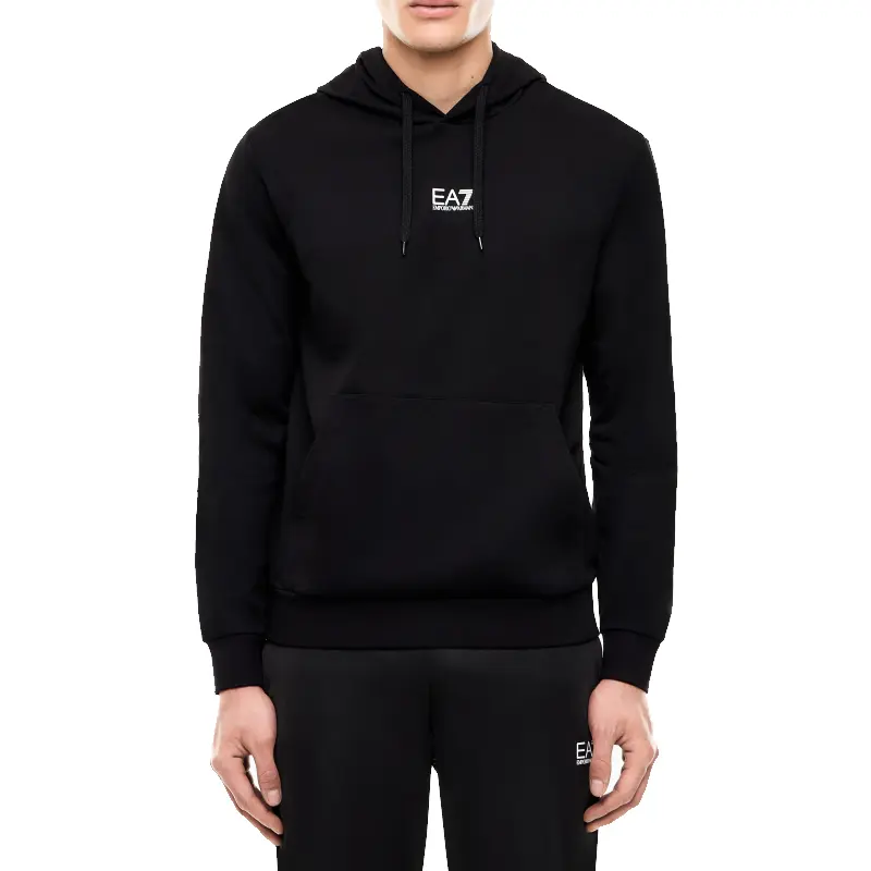 EA7 Core Identity Fleece Hoodie Uomo