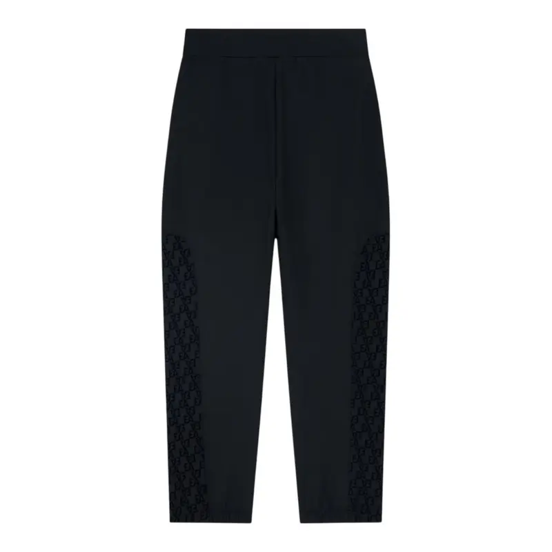 Emporio Armani Leggins tinta unita con Logo Blu per Bambina