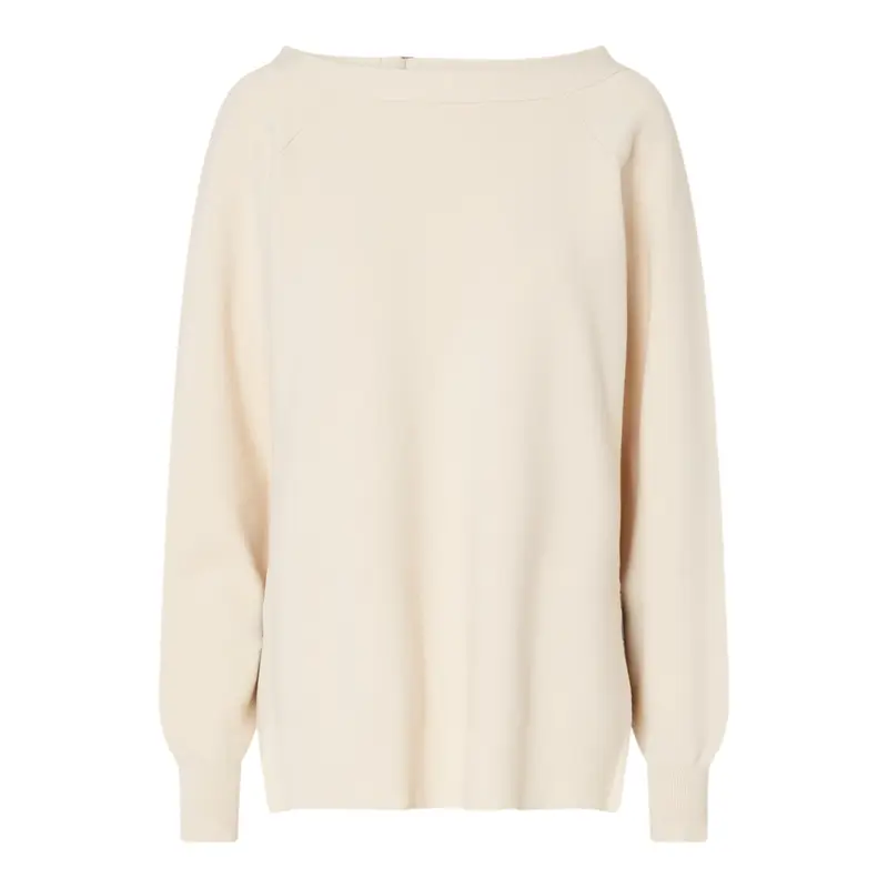 Felpa donna in maglia con cut-out