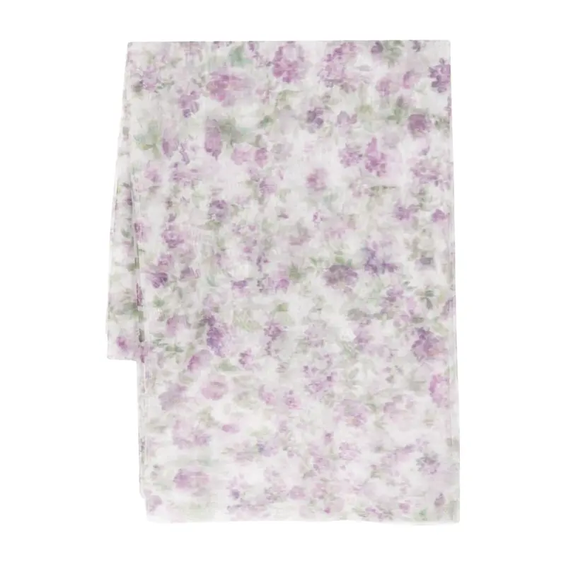 Foulard donna con motivo a fiori