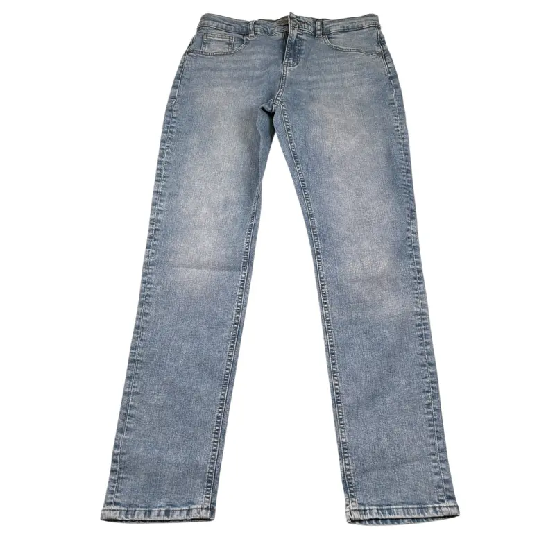 Guess Jeans tinta unita con Logo Azzurro per Bambino