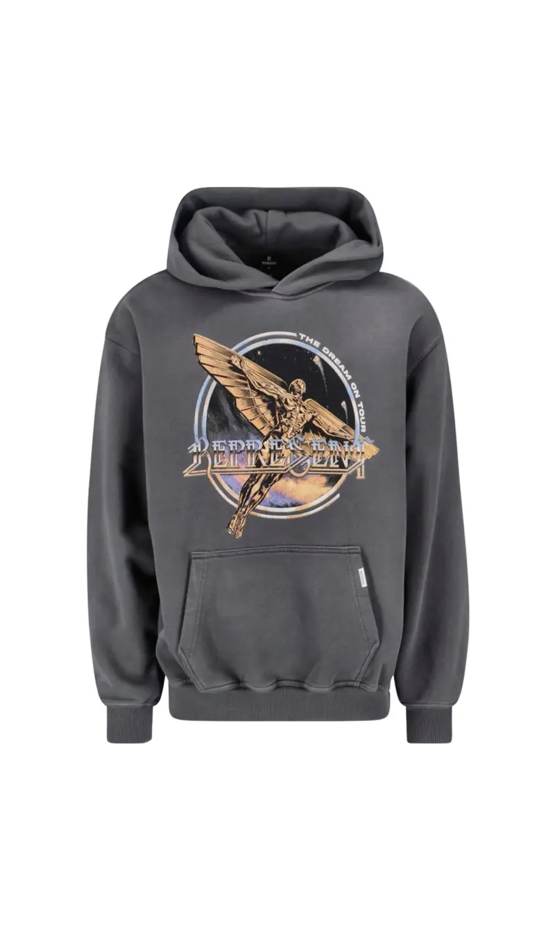 HOODIE GOLDEN TOUR GREY - ABBIGLIAMENTO - REPRESENT