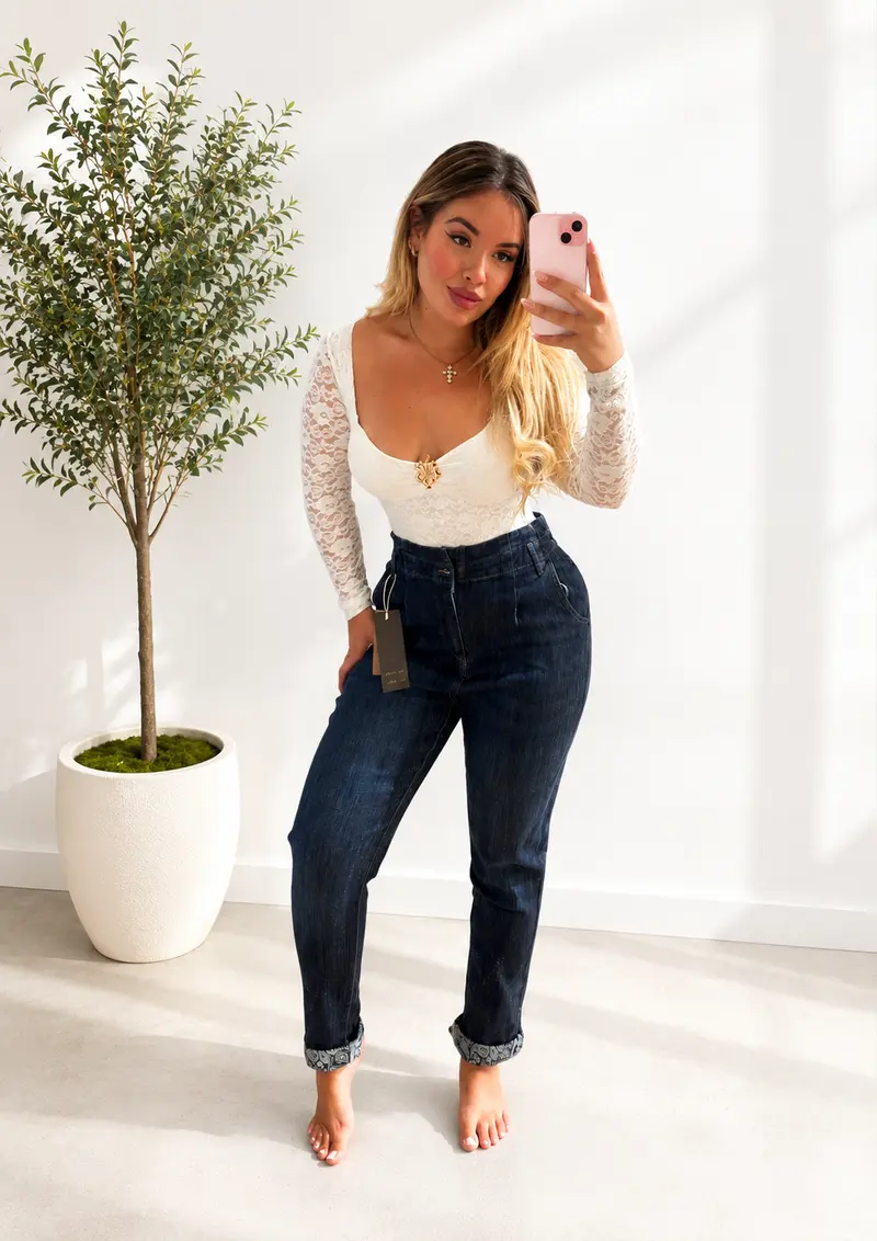 JEANS CARAMELLA