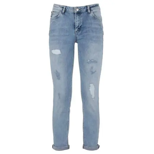 Jeans denim Imperfect IW21S35PD Blu in cotone ed elasticizzato. Imperfect IW21S35PD BLU