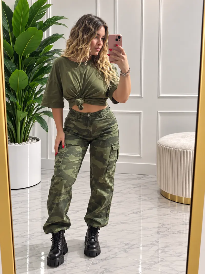 JEANS MILLITARE