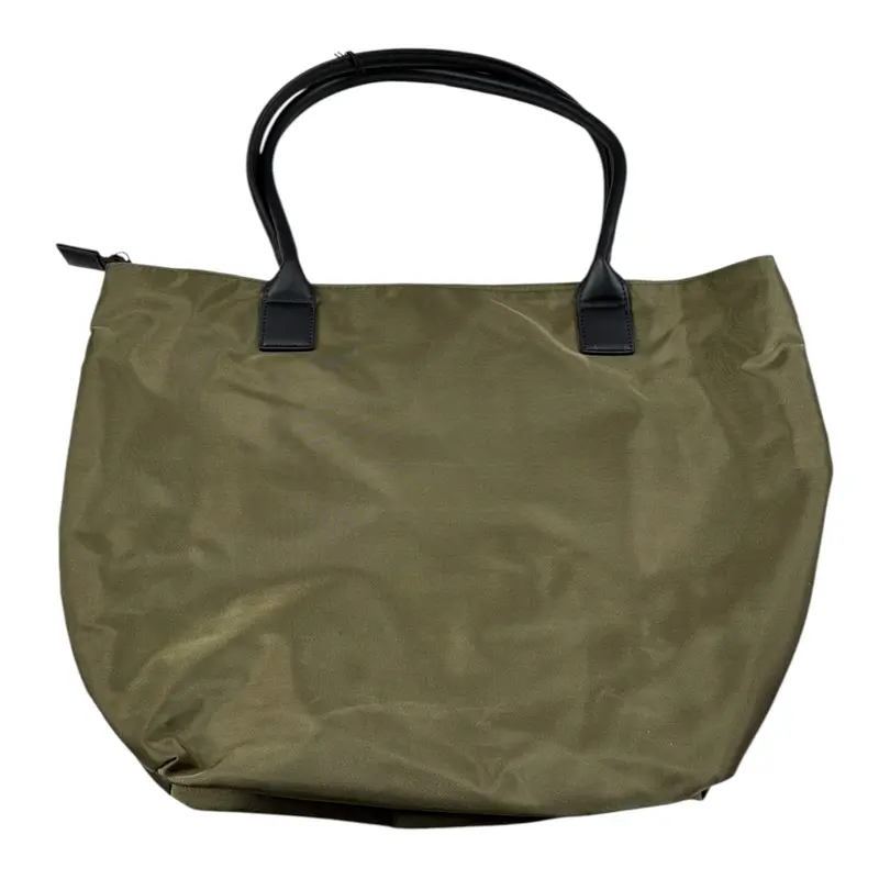 K-Way Borsa tinta unita con Logo Verde per Bambina