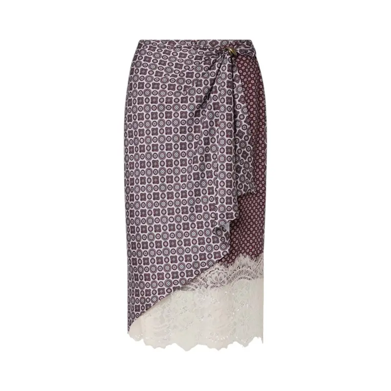 Longuette donna con dettagli pizzo