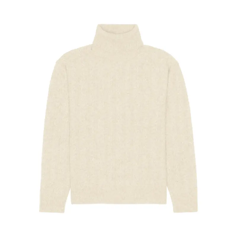 Maglia Dolcevita Treccia
