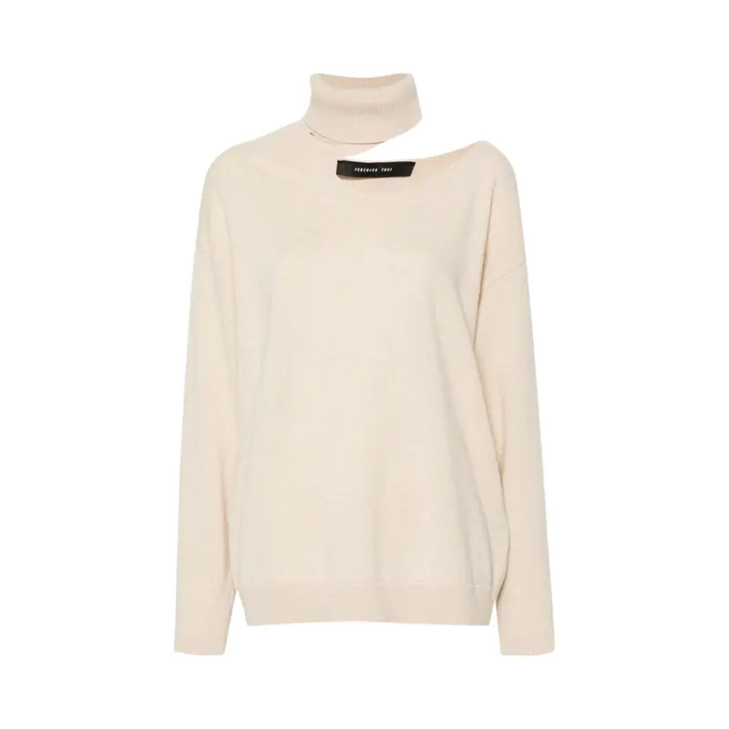 Maglione donna con dettaglio cut-out