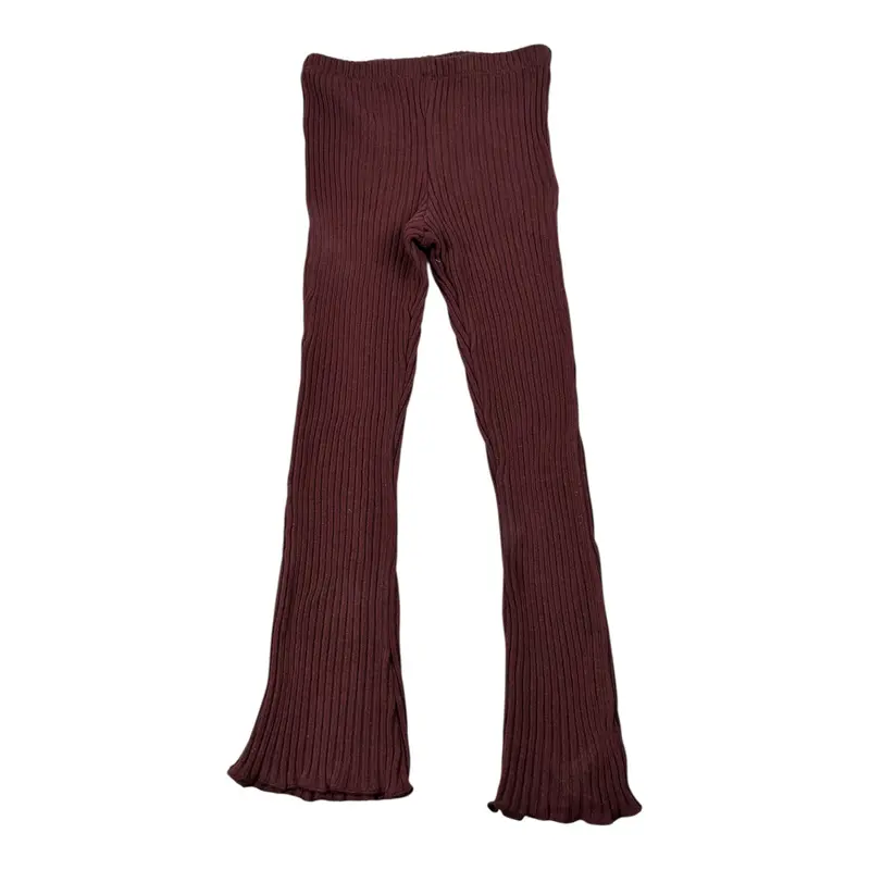 Mapero' Leggins tinta unita Bordeaux per Bambina