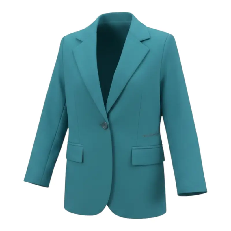 Marc Ellis Giacca tinta unita con Stampa Verde Petrolio per Bambina