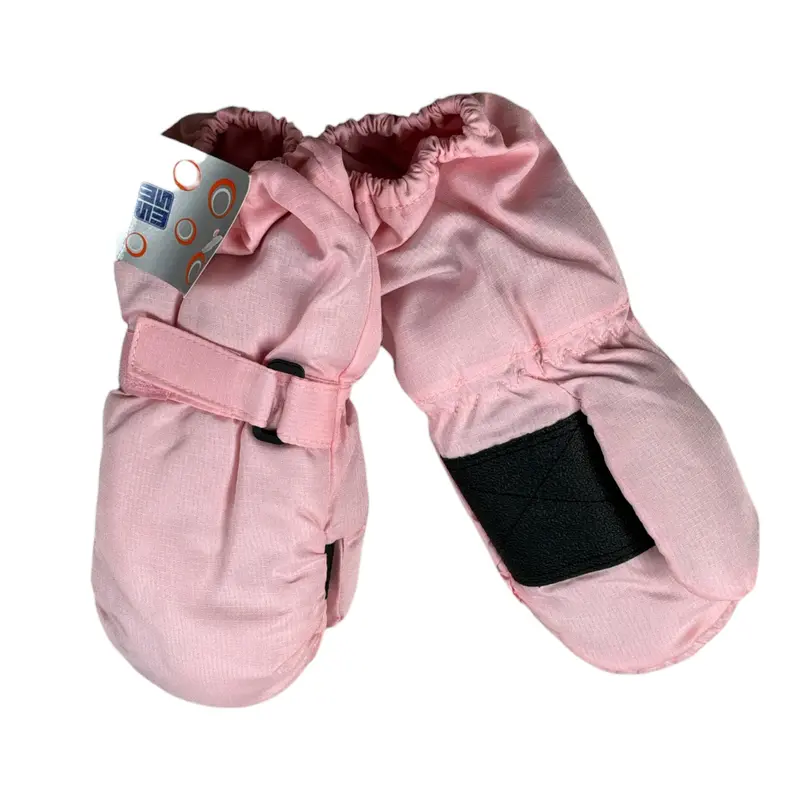 Marini Silvano Guanti Neve tinta unita Rosa per Bambina