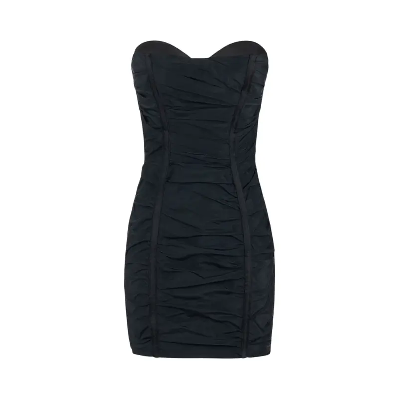 Mini abito donna in vela taffettà