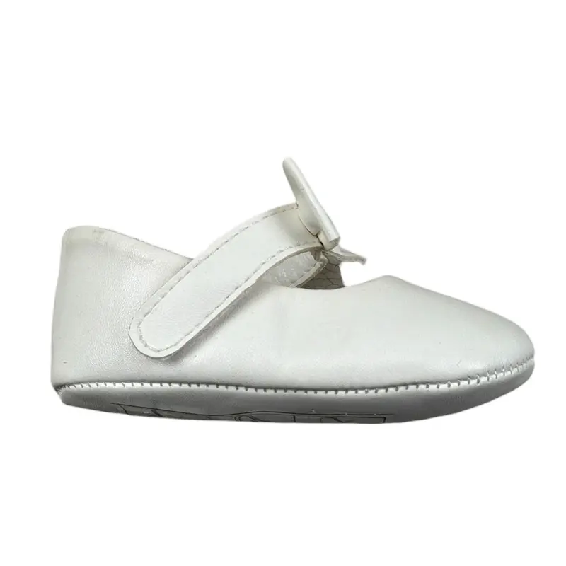 Mini Banda Ballerina tinta unita con Strappo Panna per Neonata