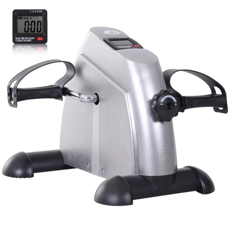 Mini Cyclette Portatile per Gambe e Braccia con LCD