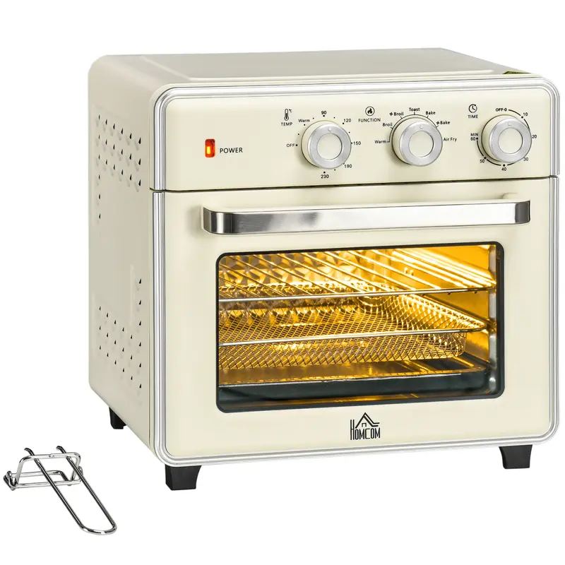 Mini Forno Elettrico Ventilato 20 L 5 in 1 con Timer