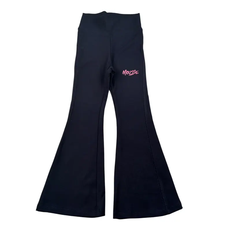 Mousse Leggins tinta unita Modello Zampa Blu per Neonata