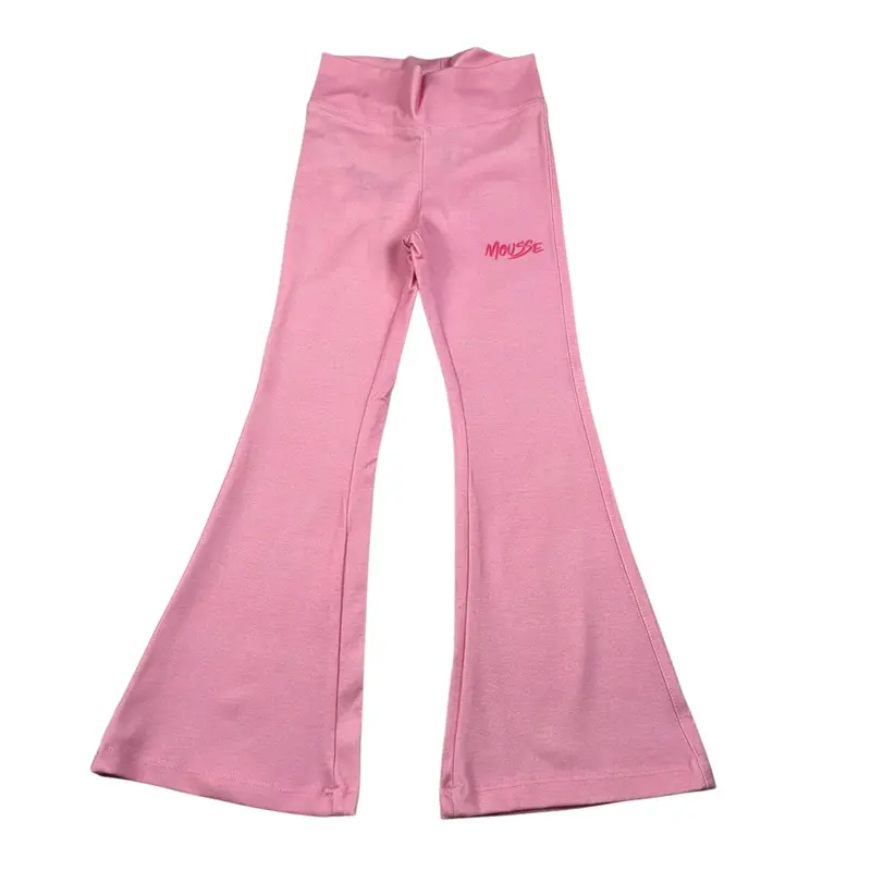 Mousse Leggins tinta unita Modello Zampa Rosa per Neonata