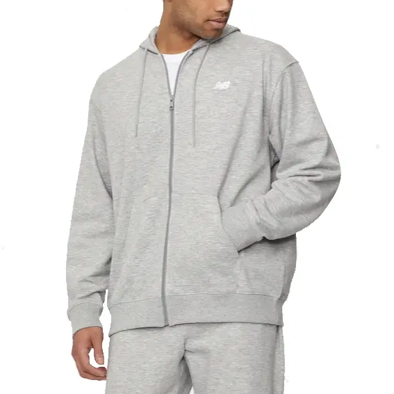 New Balance Essential Fleece  Full Zip Hoodie Uomo