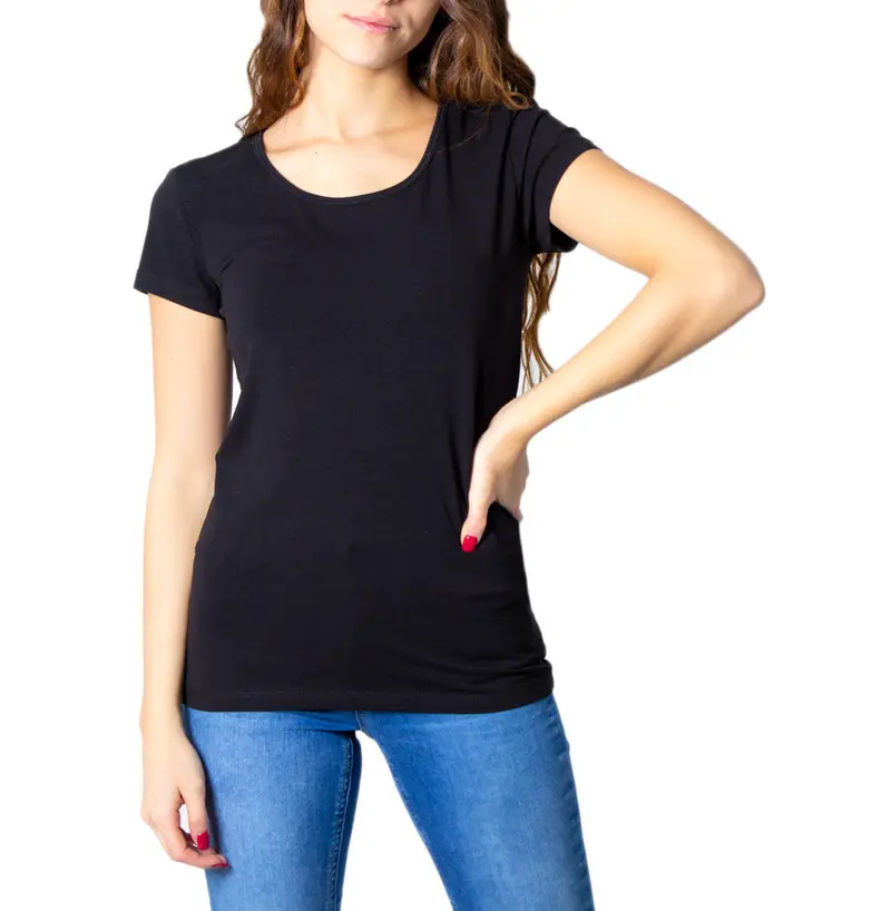 Only T-Shirt Donna Only 15205059 black  Nero