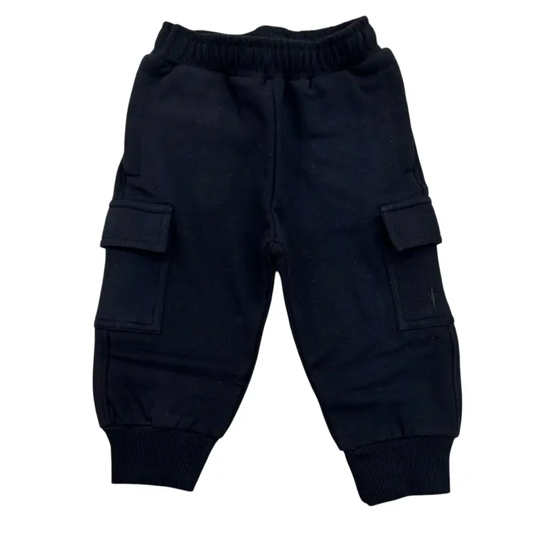 PANTALONE CARGO FELPATO