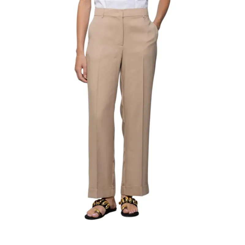 Pantaloni donna a gamba dritta