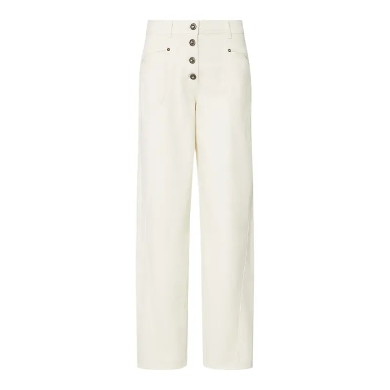 Pantaloni donna baggy a vita bassa