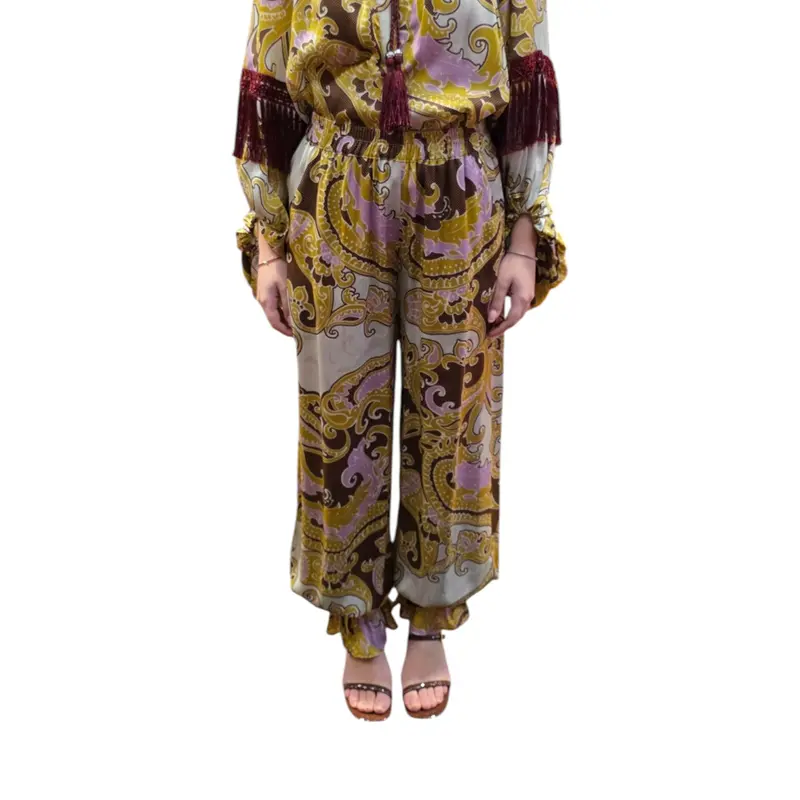 Pantaloni donna con stampa