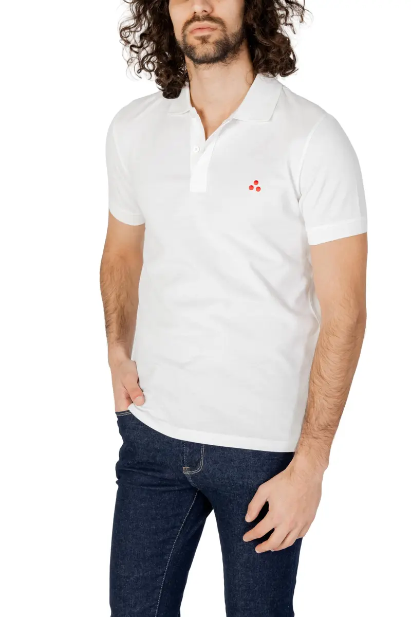 Peuterey Polo Uomo Peuterey PEU5120 white  Bianco