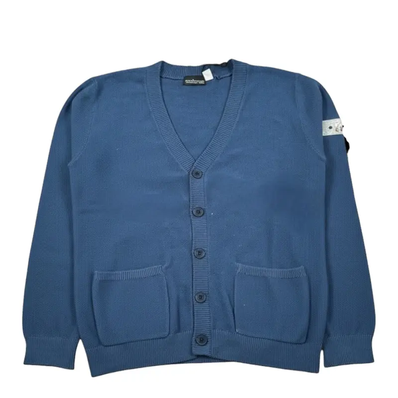 Sarabanda Cardigan tinta unita Blu per Bambino