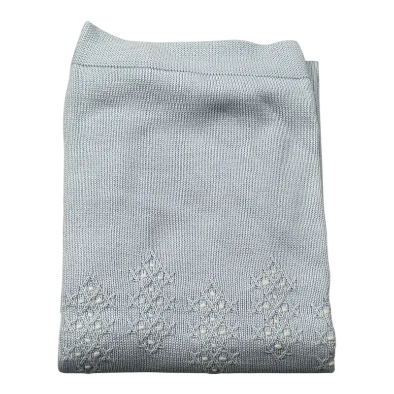 Scaldacuore Coperta tinta unita Azzurro per Neonato
