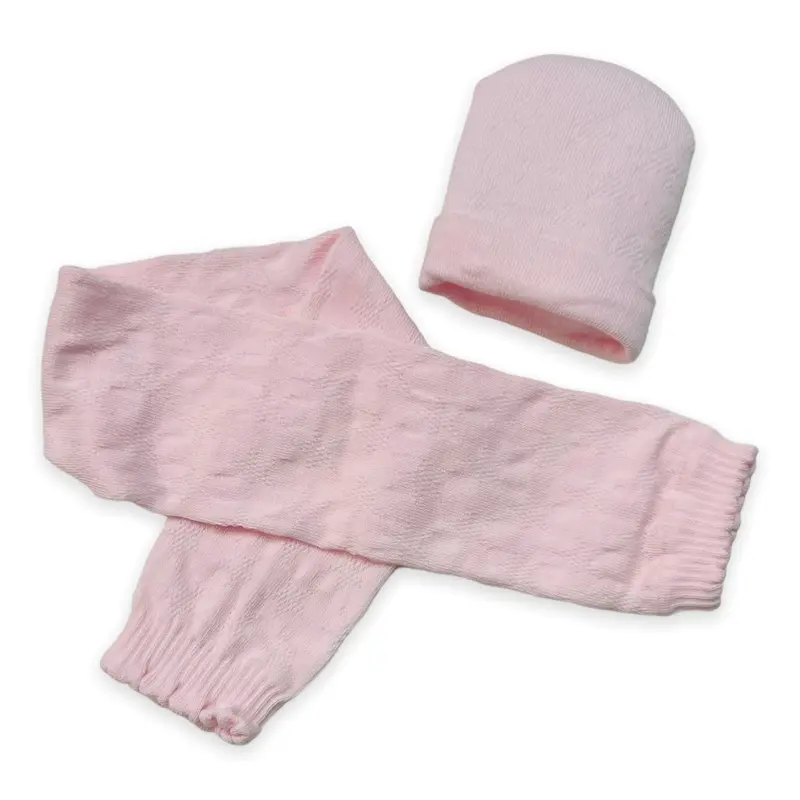 Set Cappello+ Sciarpa in Caldo Cotone 0/6 Mesi