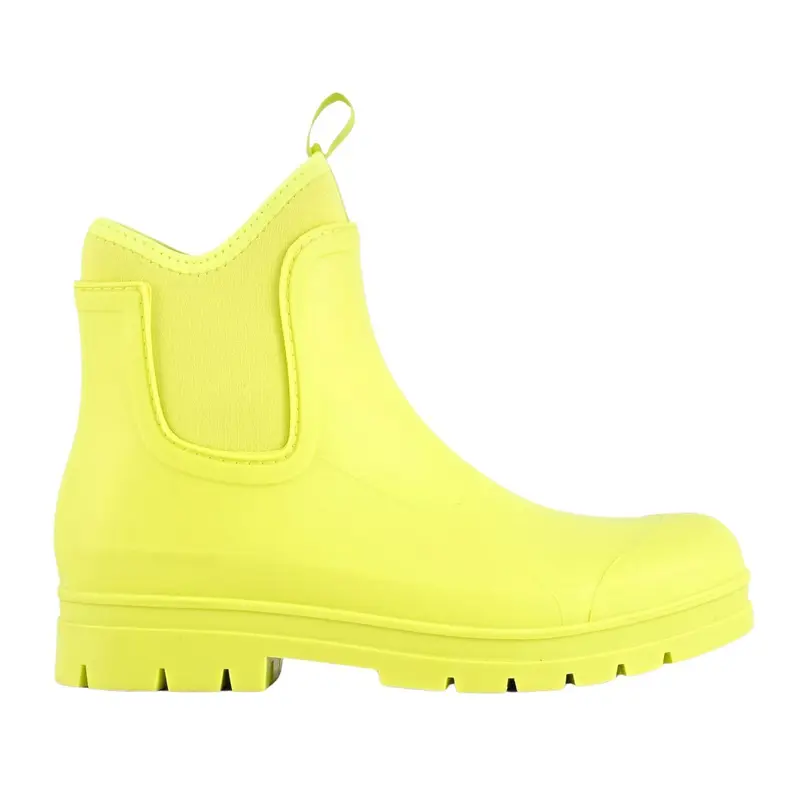 Stivale donna da pioggia con colletto in neoprene
