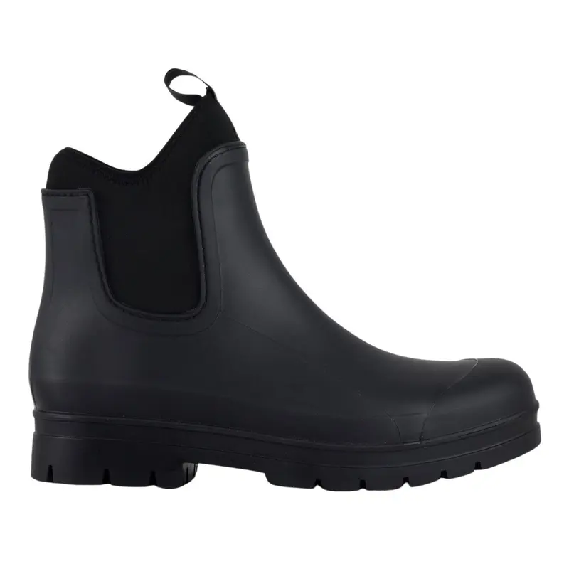 Stivale donna da pioggia con colletto in neoprene