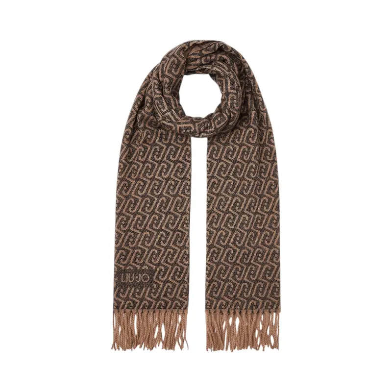 Stola donna con logo monogram