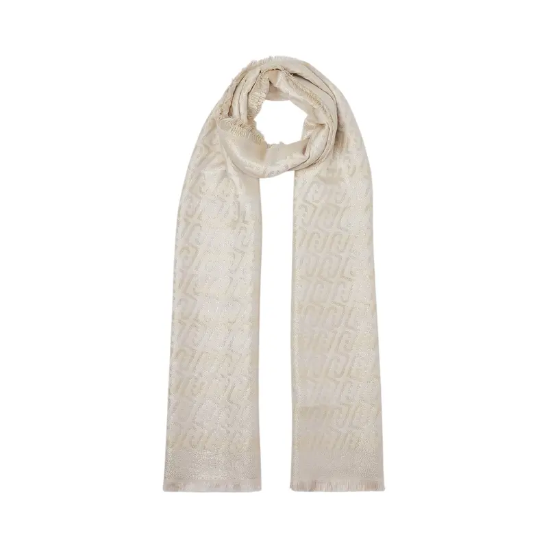 Stola donna monogram jacquard