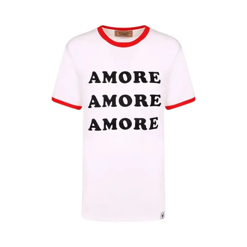 T-shirt donna con scritta