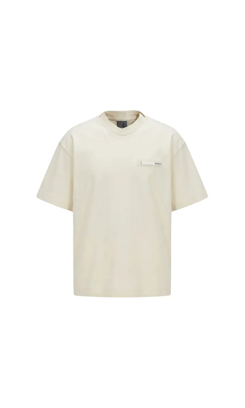 T-SHIRT OVERSIZE ESSENTIAL BEIGE - ABBIGLIAMENTO - RHUN