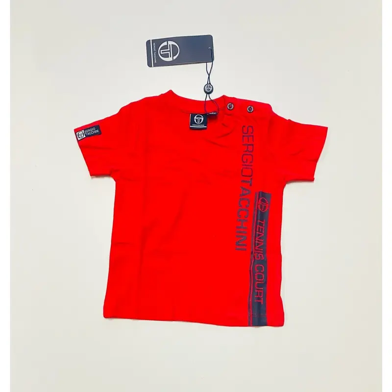 T-Shirt Sergio rosso Tacchini neonato