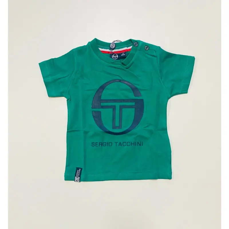 T-Shirt Sergio Tacchini neonato verde