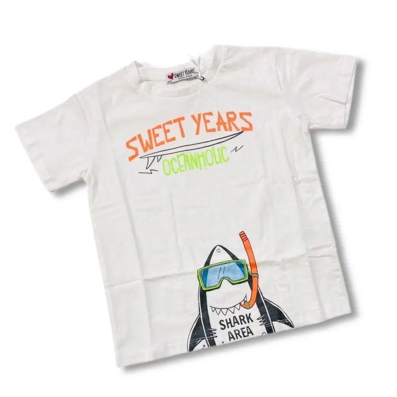 T-shirt Sweet Years 8/16 anni Bimbo
