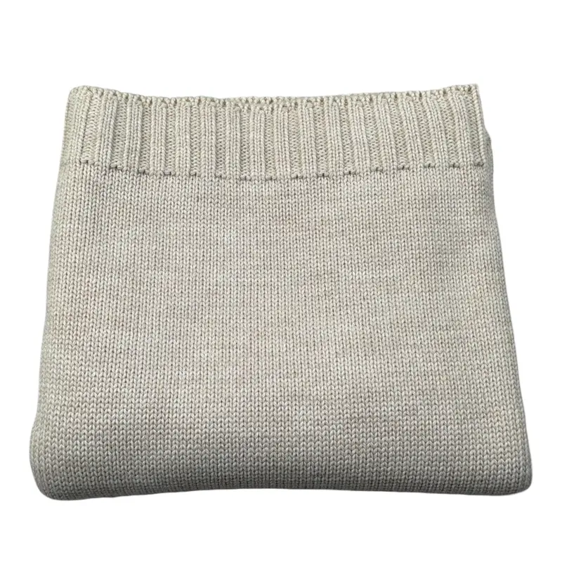 Tartine Et Chocolat Coperta tinta unita Beige per Neonato
