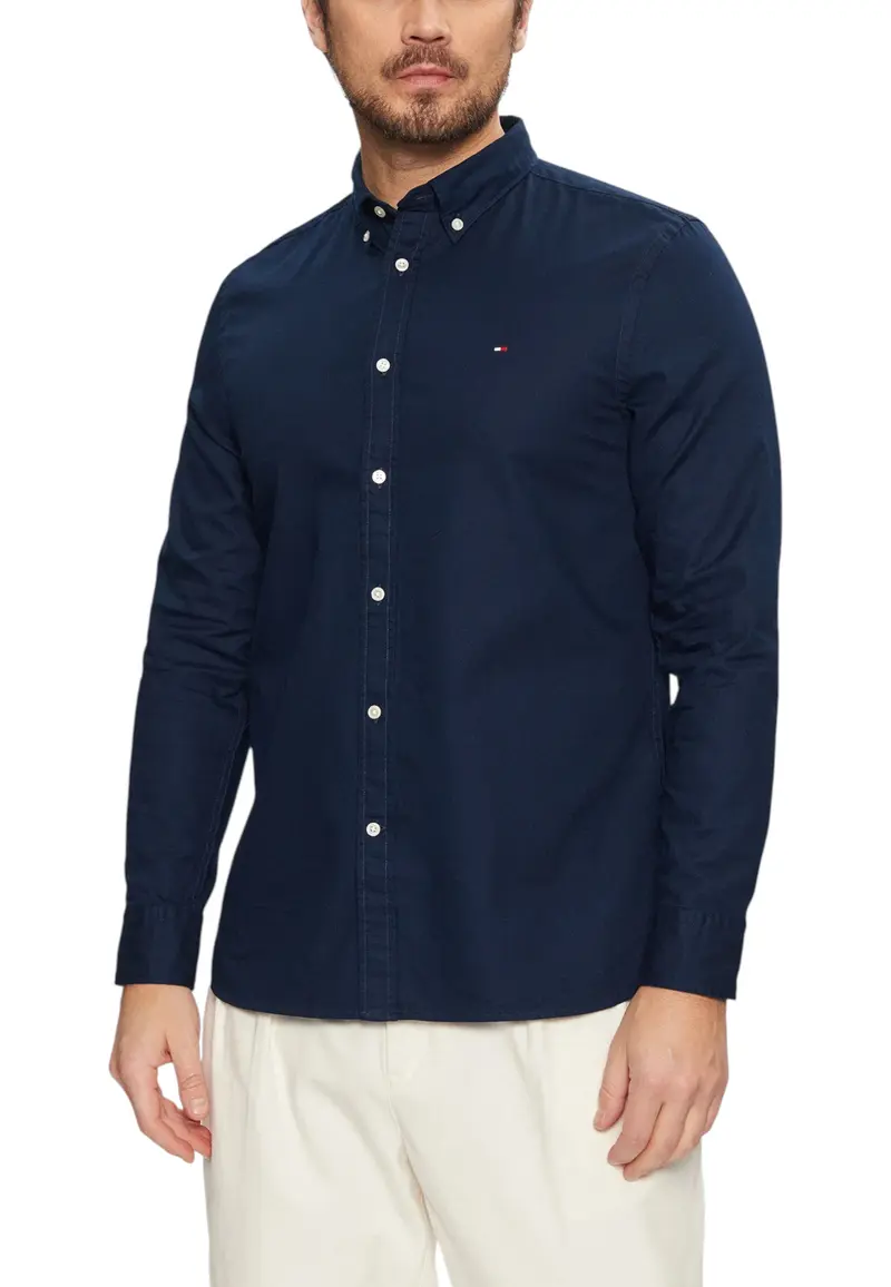 Tommy Hilfiger Camicia Uomo Tommy Hilfiger MW0MW37578 blue blue