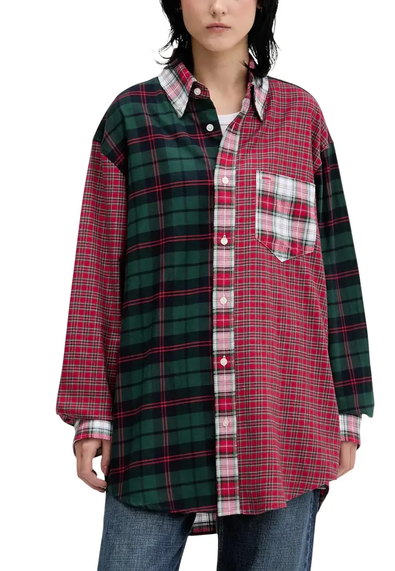 Tommy Hilfiger Jeans Camicia Donna Tommy Hilfiger Jeans DN0DN00090 red red