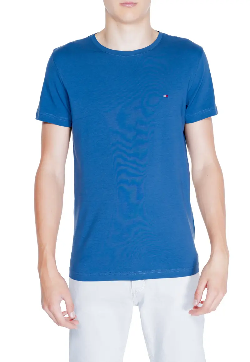 Tommy Hilfiger T-Shirt Uomo Tommy Hilfiger MW0MW10800 blue  blue